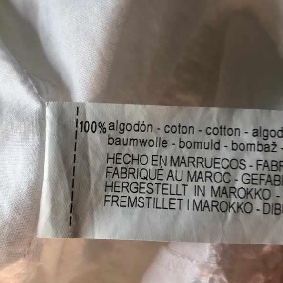 SOLD Zara White Eyelet Victorian Blouse - Picture 10 of 10